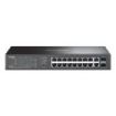 TP-Link Omada ES220GP Switch 20 Puertos - Gestionado - 18xRJ45 PoE+ 1Gbps - 2xSFP 1Gbps - Soporta QOS - Conmutacion hasta 40Gbps - Carcasa Metalica - Color Negro