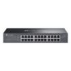 TP-Link Omada ES224G Switch 24 Puertos RJ45 1Gbps - Negociacion Automatica - Plug and Play - Soporta QOS - Conmutacion hasta 48Gbps - Color Negro