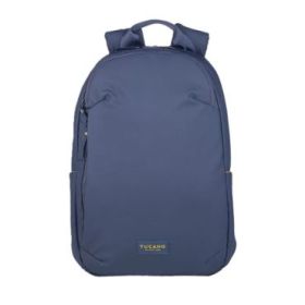 Tucano Laser Mochila Portatil 16" - Banda para Trolley - Respaldo y Correas Alcochados - Bolsillo Antirrobo - Color Azul