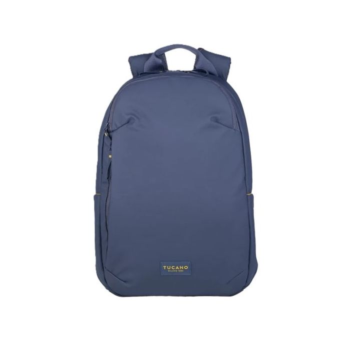 Tucano Laser Mochila Portatil 16" - Banda para Trolley - Respaldo y Correas Alcochados - Bolsillo Antirrobo - Color Azul
