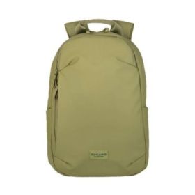 Tucano Laser Mochila Portatil 16" - Banda para Trolley - Respaldo y Correas Alcochados - Bolsillo Antirrobo - Color Verde