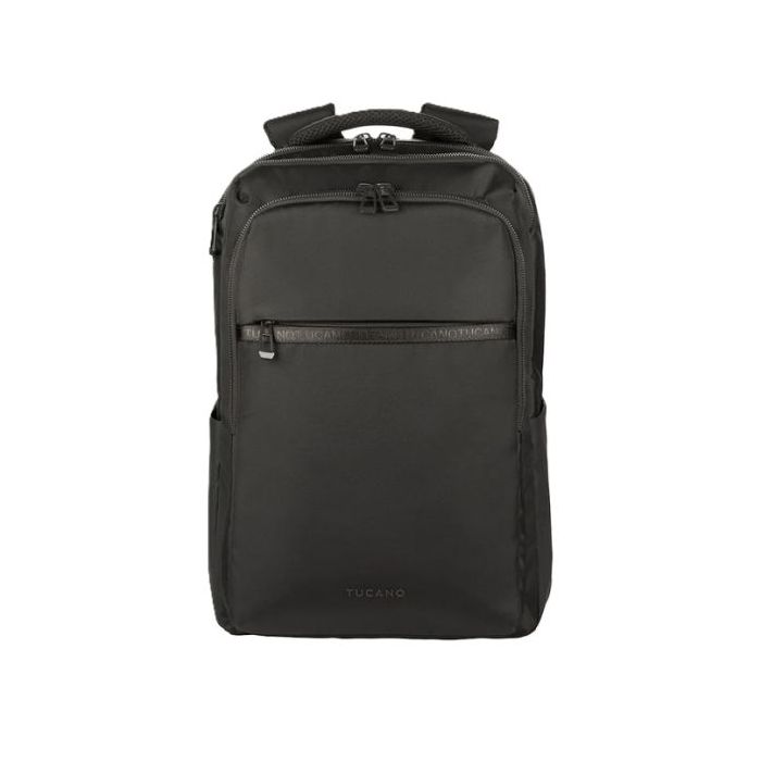 Tucano Martem Mochila Portatil 15,6" - Banda para Trolley - Correas Alcochadas - Bolsillo Antirrobo - Color Negro