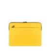 Tucano Gommo Sleeve Funda Portatil 15,6" - Material Engomado Impermeable - Bolsillo para Accesorios - Color Amarillo