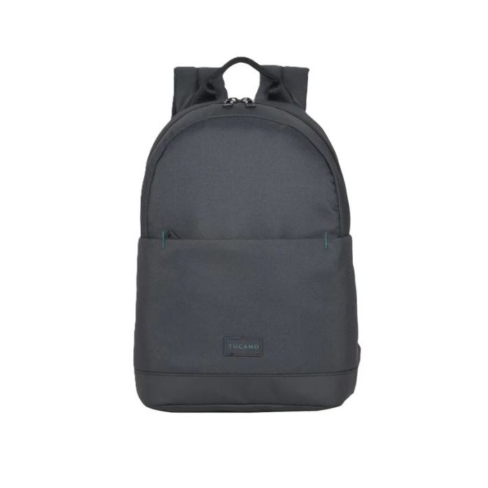 Tucano Nemo Mochila Portatil 15,6" - Banda para Trolley - Bolsillos para Botella y Paraguas - Color Negro