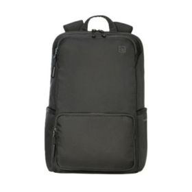 Tucano Terras Mochila Portatil 15,6" - Banda para Trolley - Correas Alcochadas - Bolsillo Antirrobo - Color Negro