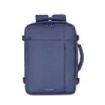 Tucano Tugo ML Mochila Portatil 17" - Mochila de Viaje para Cabina - Compartimento Trasero Acolchado - Soporte Airtag - Color Azul