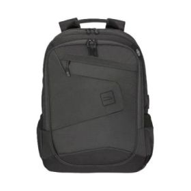 Tucano Lato Mochila Portatil 17" - Respaldo y Correas Acolchados - Doble Compartimento - Bolsillos para Botella y Paraguas - Color Negro