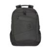 Tucano Lato Mochila Portatil 17" - Respaldo y Correas Acolchados - Doble Compartimento - Bolsillos para Botella y Paraguas - Color Negro
