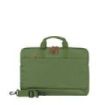 Tucano Smilza Maletin Portatil 15,6" - Tamaño Slim - Sistema Anti-Choques - Mango Doble - Color Verde