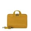 Tucano Smilza Maletin Portatil 15,6" - Tamaño Slim - Sistema Anti-Choques - Mango Doble - Color Amarillo