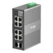 TP-Link Omada IES208G Switch 8 Puertos - Gestionado - 6xRJ45 1Gbps - 2xRJ45/SFP Combo - Conmutacion hasta 16Gbps - Soporta QOS - Color Gris Oscuro