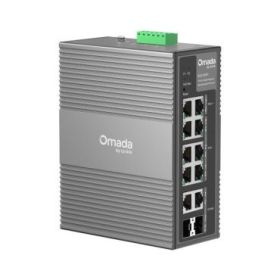 TP-Link Omada IES210GPP Switch 10 Puertos - Gestionado - 2xRJ45 PoE++ 1Gbps - 8xRJ45 PoE+ 1Gbps - 2xRJ45/SFP Combo - Soporta QOS - Conmutacion hasta 20Gbps - Color Gris Oscuro