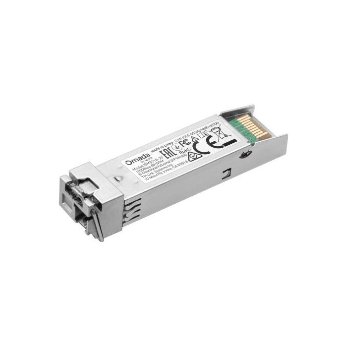 TP-Link Omada ISM321B-20 Modulo Transceptor SFP - 1000Base-BX WDM - Bidireccional - Fibra Optica hasta 20km - Velocidad 1.25Gbps - Conexion en Caliente - Conector LC Simplex
