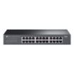 TP-Link LS1024G Switch 24 Puertos RJ45 1Gbps - No Administrado - Plug and Play - Soporta QOS - Silencioso - Conmutacion hasta 48Gbps - Carcasa Metalica - Color Negro