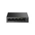 TP-Link LS105LP LiteWave Switch 5 Puertos - No Administrado - 4xRJ45 PoE 100Mbps - 1xRJ45 100Mbps - Recuperacion Automatica - Color Negro