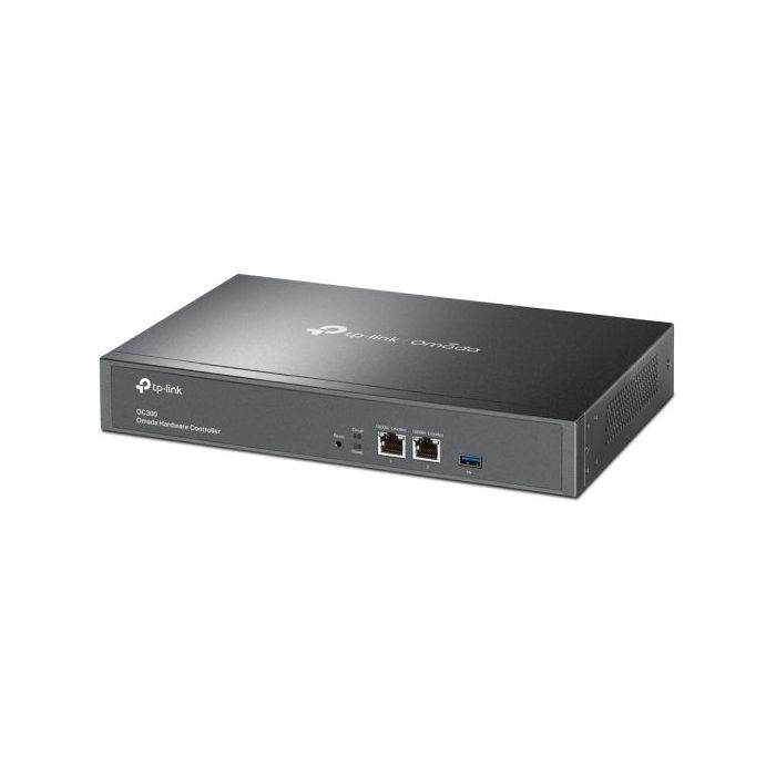 TP-Link Omada OC300 Controlador de Red - Gestion Remota con Acceso Gratuito a la Nube - WiFi - 2xRJ45 Ethernet 1Gbps - USB 3.0 - Color Negro