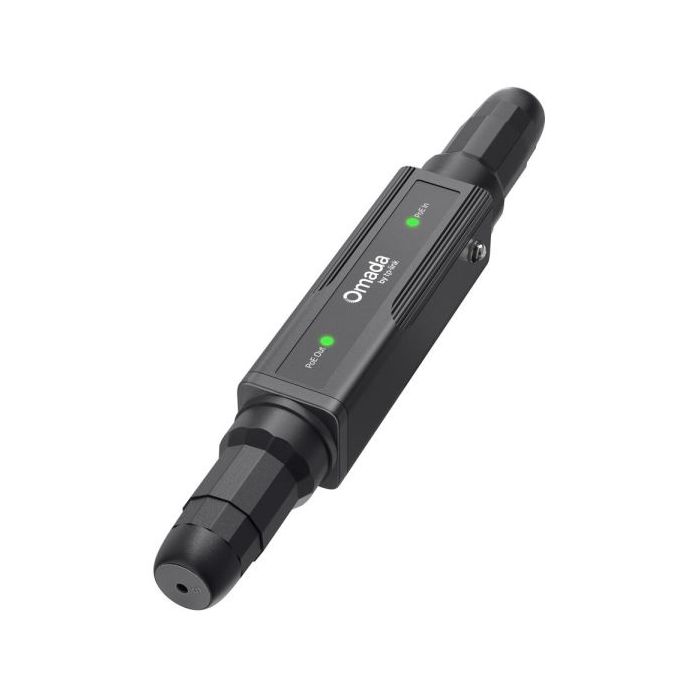 TP-Link Omada POE20E-Outdoor Extensor PoE+ - 30W - Velocidad hasta 1Gbps - IP68 - Plug and Play - Proteccion contra Rayos - Color Negro