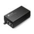 TP-Link Omada POE260S Inyector PoE - 30W - Velocidad hasta 2.5Gbps - Incluye Accesorios - WiFi - Ethernet - Deteccion Automatica - Fuente de Alimentacion Integrada - Color Negro