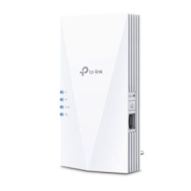 TP-Link RE780X Extensor WiFi 6 de Doble Banda - Velocidad 3Gbps - Configuracion Sencilla con WPS o App - WiFi AX3000 - Ethernet - Color Blanco