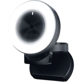 Razer Kiyo Webcam - Full HD - Enfoque Automatico - Iluminacion - Color Negro