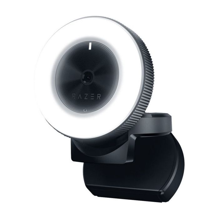 Razer Kiyo Webcam - Full HD - Enfoque Automatico - Iluminacion - Color Negro