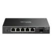 TP-Link Omada SG2206MP Switch 5 Puertos - Capa 2 - 4xRJ45 PoE+ 1Gbps - 1xRJ45 1Gbps - Soporta QOS - Conmutacion hasta 12Gbps - Carcasa Metalica - Color Negro