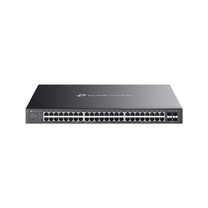 TP-Link Omada SG2452LP Switch 52 Puertos - Semigestionable - 32xRJ45 PoE+ 1Gbps - 16xRJ45 PoE++ 1Gbps - 4xSFP 1Gbps - Soporta QOS - Conmutacion 104Gbps - Carcasa Metalica - Color Negro