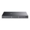 TP-Link Omada SG2452LP Switch 52 Puertos - Semigestionable - 32xRJ45 PoE+ 1Gbps - 16xRJ45 PoE++ 1Gbps - 4xSFP 1Gbps - Soporta QOS - Conmutacion 104Gbps - Carcasa Metalica - Color Negro
