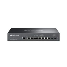 TP-Link Omada SG3210X-M2 Switch 10 Puertos - Gestionado - 8xRJ45 2.5Gbps - 2xSFP 10Gbps - Soporta QOS - Conmutacion hasta 80Gbps - Color Negro