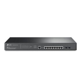 TP-Link Omada SG3210XHP-M2 Switch 10 Puertos - Gestionado - 8xRJ45 2.5Gbps - 2xSFP 10Gbps - Soporta QOS - Conmutacion hasta 80Gbps - 2 Ventiladores Internos - Color Negro