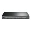 TP-Link Omada SG3452P Switch 52 Puertos - Gestionado - 48xRJ45 PoE+ 1Gbps - 4xSFP 1Gbps - Conmutacion hasta 104Gbps - Soporta QOS - Carcasa Metalica - Color Negro