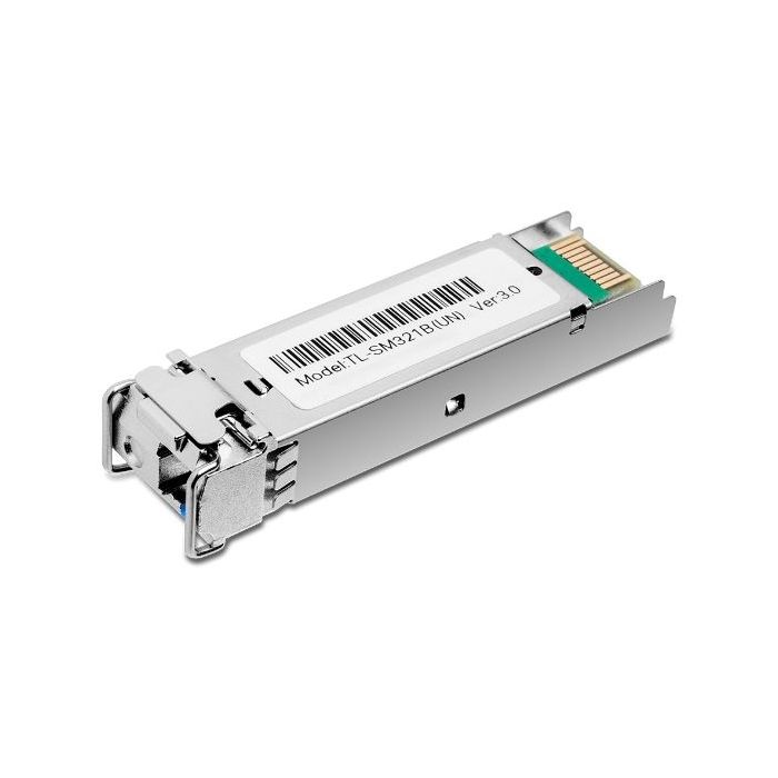 TP-Link Omada SM321B Modulo Transceptor SFP - 1000Base-BX WDM - Bidireccional - Fibra Optica hasta 20km - Velocidad hasta 1.25Gbps - Conector LC Simplex