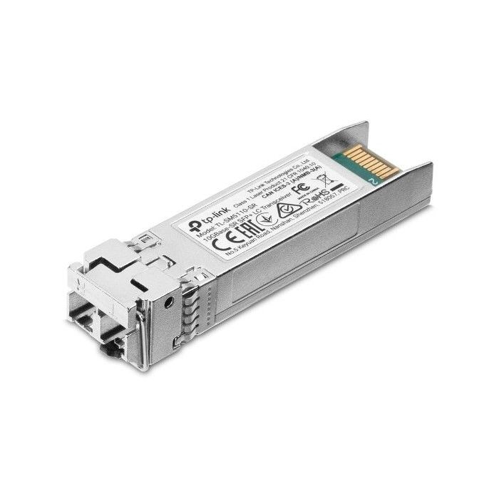 TP-Link Omada SM6110-SR Modulo Transceptor SFP+/SFP28 - 25GBase-LR - Fibra Optica hasta 300m - Velocidad hasta 25Gbps - Conexion en Caliente - Conector Duplex LC/UPC