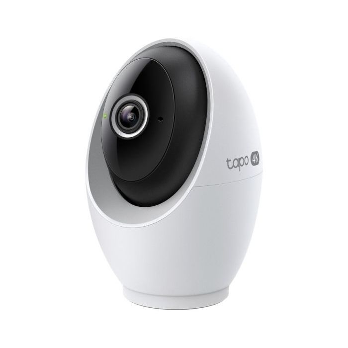 TP-Link Tapo C260 Camara de Seguridad - 4K - Deteccion con IA - WiFi - Resolucion de 8Mpx - Vision Nocturna - Audio Bidireccional - Cancelacion de Ruido - Color Blanco y Negro