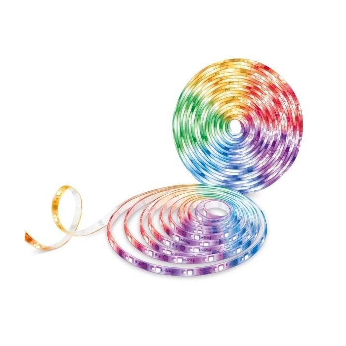 TP-Link Tapo L930-10 Pack de 2 Tiras LED de 5m - Intensidad Regulable - Adhesivo 3M - WiFi - Control con Asistente Virtual y App - Luminosidad 2000lm - RGB Multicolor