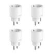 TP-Link Tapo P115 Pack de 4 Enchufes Inteligentes - WiFi - Temporizador - Monitorizacion de Energia y Gasto - Modo Ausente - Control con App y Asistentes Virtuales - Color Blanco