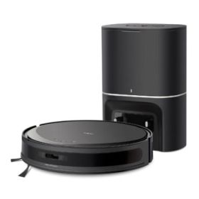 TP-Link Tapo RV20 Max Plus MagSlim Robot Aspirador con Friegasuelos - Bluetooth - Autovaciado de 3l - Mapeo Preciso - 5300Pa - 2600mAh - 2 Depositos de 300ml - Filtro HEPA - Color Negro