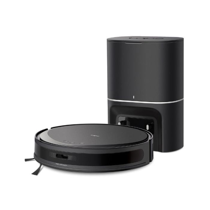 TP-Link Tapo RV20 Max Plus MagSlim Robot Aspirador con Friegasuelos - Bluetooth - Autovaciado de 3l - Mapeo Preciso - 5300Pa - 2600mAh - 2 Depositos de 300ml - Filtro HEPA - Color Negro
