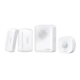 TP-Link Tapo T30 KIT Pack de Sensores Inteligentes - Hub Concentrador - Sensor de Movimiento - Detector de Apertura - Incluye Accesorios - Color Blanco