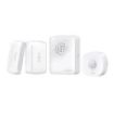 TP-Link Tapo T30 KIT Pack de Sensores Inteligentes - Hub Concentrador - Sensor de Movimiento - Detector de Apertura - Incluye Accesorios - Color Blanco