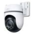 TP-Link Tapo TC42 Camara de Seguridad Exterior - 2K QHD - Deteccion con IA - WiFi - RJ45 - IP66 - Resolucion de 4Mpx - Vision Nocturna - Audio Bidireccional - Color Blanco y Negro