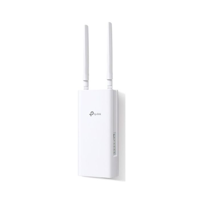 TP-Link TL-MR100-Outdoor Router de Banda Unica para Exteriores - Velocidad hasta 300Mbps - WiFi - 10/100Mbps LAN/WAN - SIM - Antenas Externas - Color Blanco
