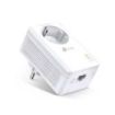 TP-Link TL-PA7017P Adaptador Powerline - Velocidad hasta 1Gbps - Cobertura hasta 300m - Toma de Corriente Integrada - Ethernet - Plug and Play - Color Blanco