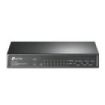 TP-Link TL-SF1009P Switch con 9 Puertos RJ45 100Mbps - No Administrado - 8xPoE+ - Plug and Play - Recuperacion Automatica - Color Negro