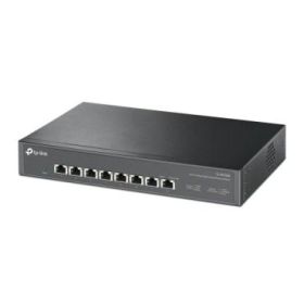 TP-Link TL-SX1008 Switch 8 Puertos RJ45 10Gbps - No Administrado - Soporta QOS - Conmutacion hasta 160Gbps - Color Negro