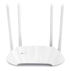 TP-Link TL-WA1801 Punto de Acceso de Doble Banda - PoE - Velocidad hasta 1.8Gbps - 4 Antenas Fijas - WiFi 6 AX1800 - Ethernet - Color Blanco