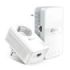 TP-Link TL-WPA7617 KIT Pack de 2 Adaptadores Powerline - Velocidad hasta 1Gbps - Cobertura hasta 300m - Toma de Corriente Integrada - WiFi - Ethernet - Plug and Play - Color Blanco