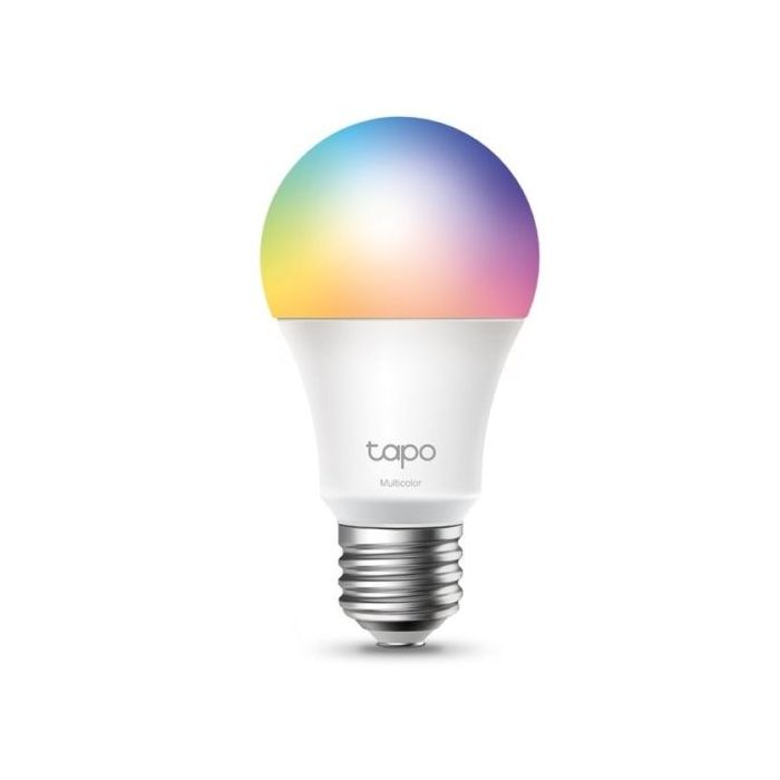 TP-Link TL13E Bombilla Inteligente RGB - Casquillo E27 - Intensidad Regulable - WiFi - Temporizador - Compatible con Asistente de Voz - Control con App - Multicolor