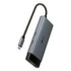 TP-Link UH5020C Hub 5 en 1 - HDMI 4K - 2xUSB-C - 2xUSB-A - Cable USB-C de 18cm - Plug and Play - Aluminio - Color Negro y Gris