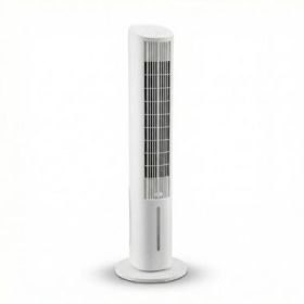 Innovagoods Hushly Climatizador Evaporativo Multifuncion - 2 Acumuladores de Frio - Oscliacion 45º - 3 Velocidades - Mando a Distancia - Color Blanco